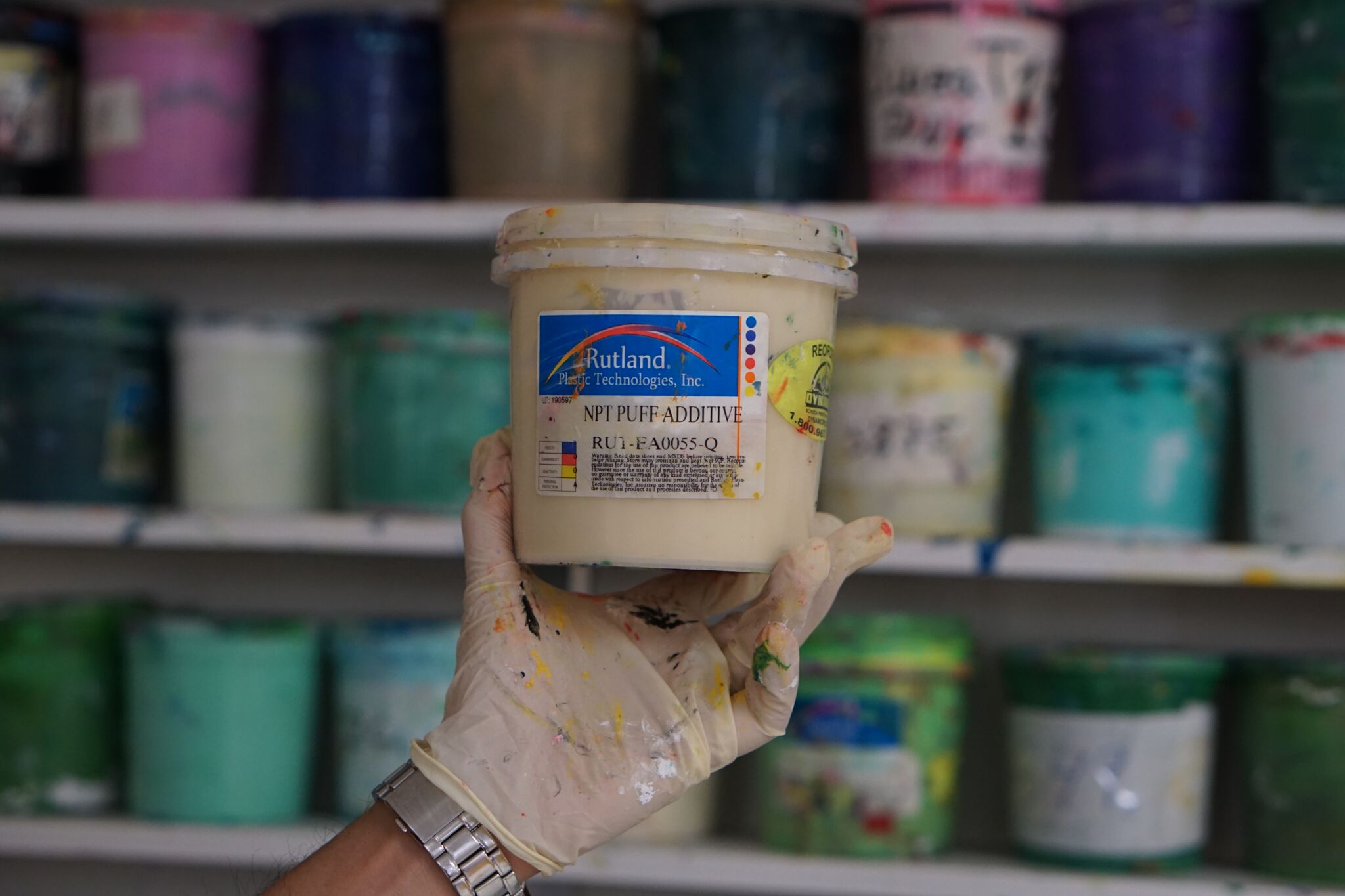 Puff Ink Screen Printing